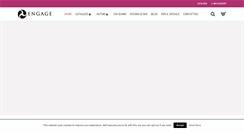 Desktop Screenshot of engageeditore.com